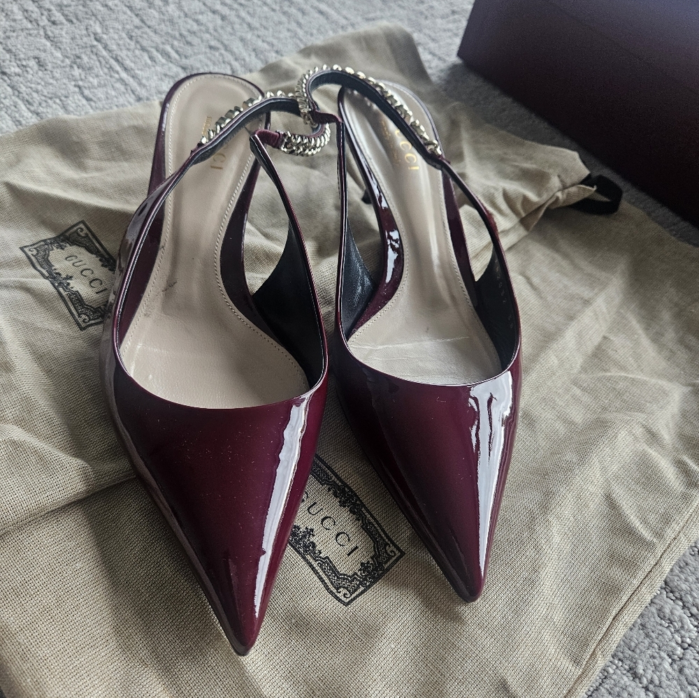 Gucci SIGNORIA Sling Backs - Picture 3 of 6